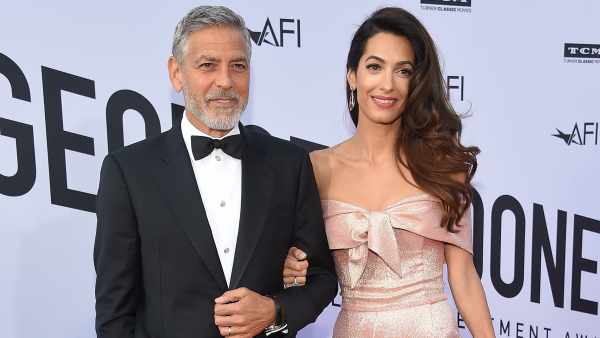 George Clooney y Amal Clooney en la AFI Life Achievement Award Gala Tribute. George Clooney y Amal Clooney en la AFI Life Achievement Award Gala Tribute.