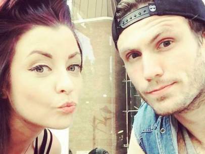 Liane y su chico, Mitch.