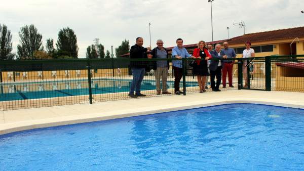 Inauguración de la ampliación de las piscinas de Monflorite. Inauguración de la ampliación de las piscinas de Monflorite.