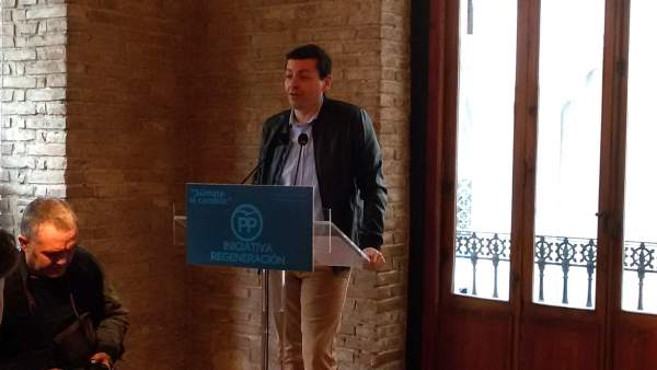 José Luis Bayo anuncia su candidatura a las primarias del PPCV José Luis Bayo anuncia su candidatura a las primarias del PPCV