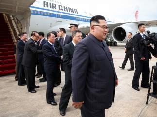 Kim Jong-un, en Singapur