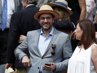 Màxim Huerta en la final de Roland Garros.