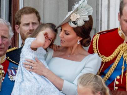 Princesa Charlotte y Kate Middleton