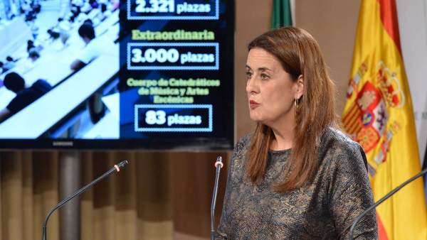 La consejera de Educación, Sonia Gaya La consejera de Educación, Sonia Gaya