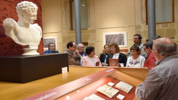 Inauguración de la exposición. Inauguración de la exposición.