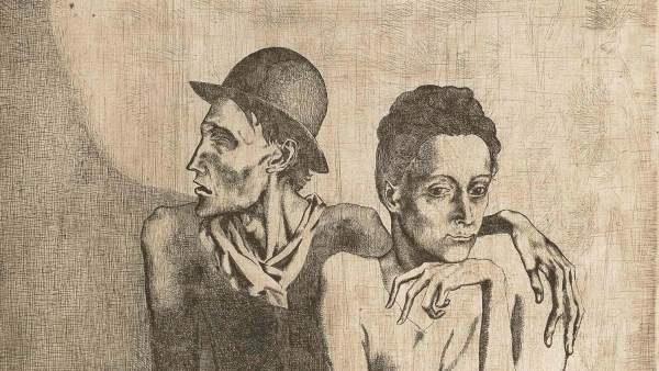 Pablo Picasso. Le repas frugal, 1904 Pablo Picasso. Le repas frugal, 1904