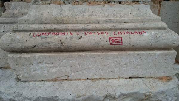PINTADA EN EL CALVARI PINTADA EN EL CALVARI