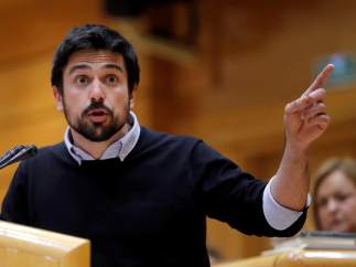 Ramón Espinar, secretario general de Podemos en Madrid.