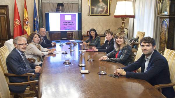 Barkos preside la Comisión Permanente del acuerdo interinstitucional Barkos preside la Comisión Permanente del acuerdo interinstitucional