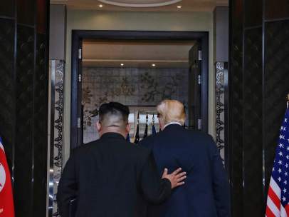 Kim y Trump