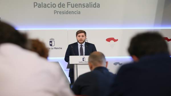 Nacho Hernando en rueda de prensa Nacho Hernando en rueda de prensa