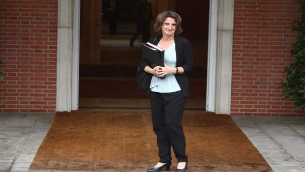 Teresa Ribera, ministra de Transición Ecológica, llega a su primer Consejo Teresa Ribera, ministra de Transición Ecológica, llega a su primer Consejo