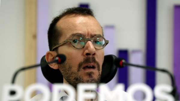 Pablo Echenique, secretario de Organización de Podemos. Pablo Echenique, secretario de Organización de Podemos.
