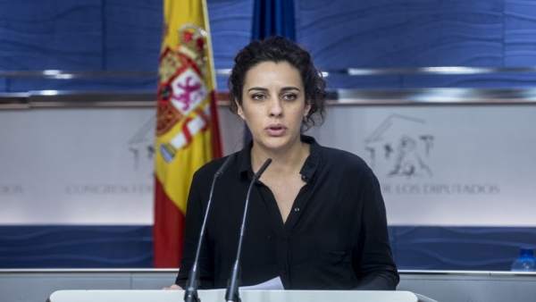 La diputada de En Marea en el Congreso Alexandra Fernández La diputada de En Marea en el Congreso Alexandra Fernández
