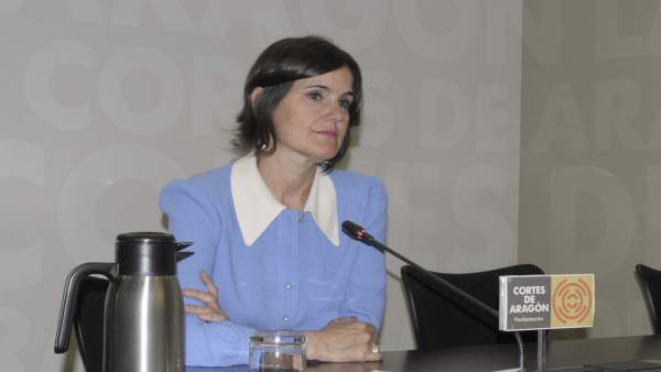 La diputada del PAR Elena Allué. La diputada del PAR Elena Allué.