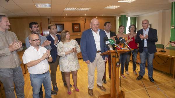 Gerardo Sánchez presenta su dimisión como alcalde armillero Gerardo Sánchez presenta su dimisión como alcalde armillero