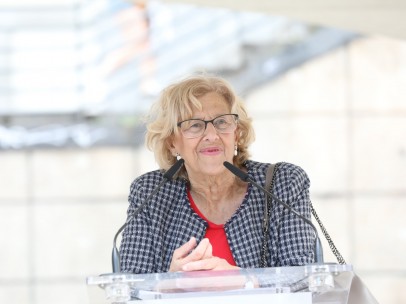 La alcaldesa de Madrid, Manuela Carmena