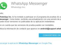 Cómo tener lo último de Whatsapp antes que nadie