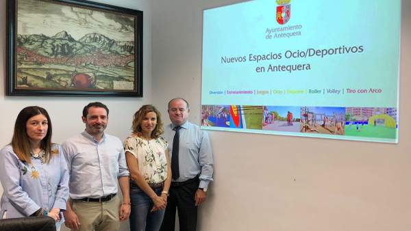 Barón presenta un plan de mejora y ampliación de espacios deportivos Barón presenta un plan de mejora y ampliación de espacios deportivos
