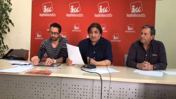 Ismael González y Alejandro Suárez, tras la reunión Ismael González y Alejandro Suárez, tras la reunión