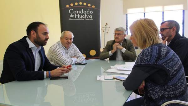 Visita del viceconsejero de Agricultura a la Mancomunidad del Condado. Visita del viceconsejero de Agricultura a la Mancomunidad del Condado.