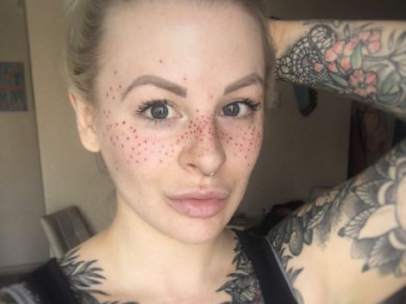 Tatuajes de pecas
