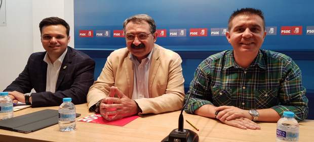 Fernández Sanz con Cabañero en Albacete