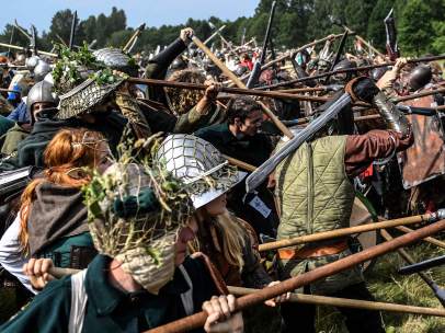 Recreación de la Batalla de los Cinco Ejércitos