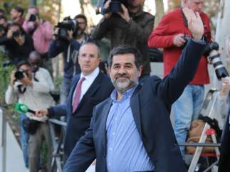 Jordi Sánchez acude a declarar a la Audiencia Nacional