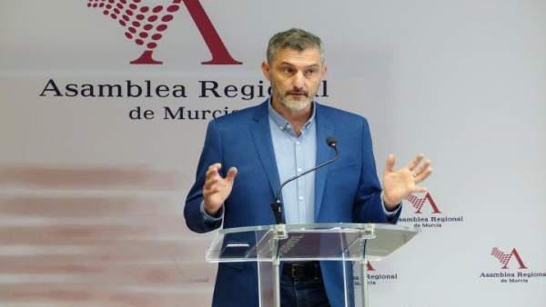 El secretario general de Podemos y portavoz en la Asamblea, Óscar Urralburu El secretario general de Podemos y portavoz en la Asamblea, Óscar Urralburu