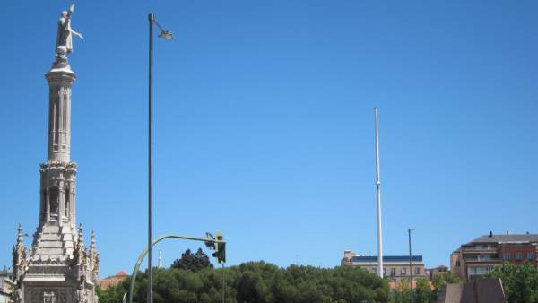 Plaza de Colón de Madrid. Plaza de Colón de Madrid.
