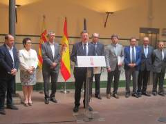 XIMO PUIG DESPRÉS DE PARTICIPAR EN LA MESA DE LA CERÀMICA