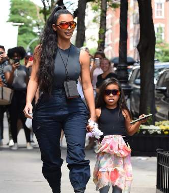 Kim Kardashian y su hija North