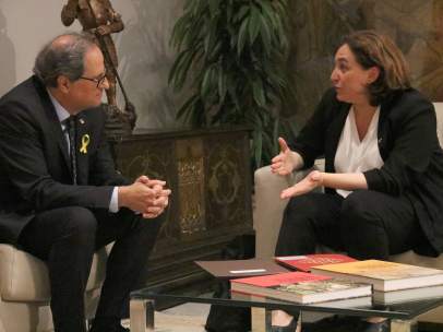Colau y Torra