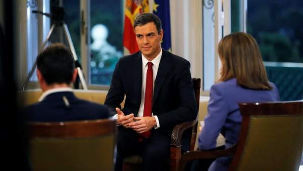 Entrevista a Pedro Sánchez en TVE Entrevista a Pedro Sánchez en TVE