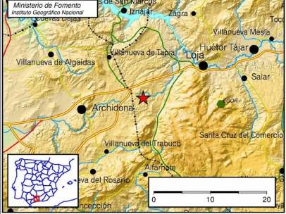 Terremoto de 3,3 en Granada