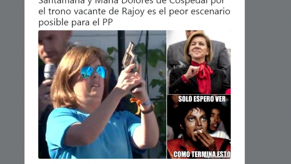 Memes de Soraya Saenz de Santamaría y María Dolores de Cospedal Memes de Soraya Saenz de Santamaría y María Dolores de Cospedal