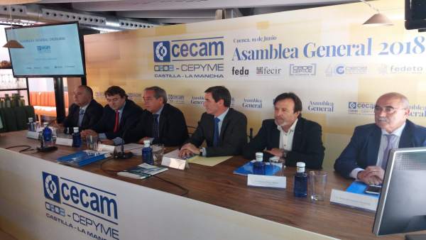Nicolás en la Asamblea de Cecam Nicolás en la Asamblea de Cecam