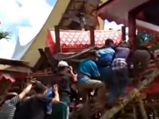 Muere aplastado por el ataúd de su madre durante el funeral
