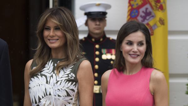 Melania y Letizia Melania y Letizia