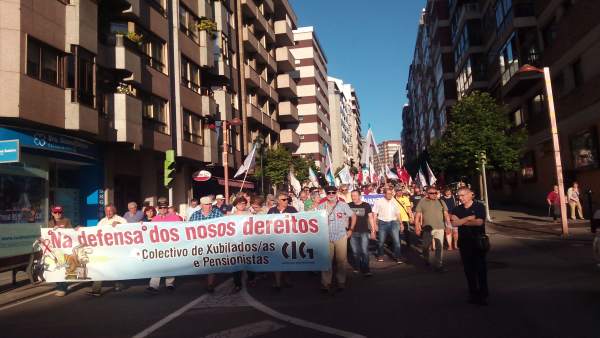Manifestación de la CIG en Vigo Manifestación de la CIG en Vigo