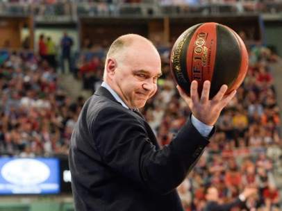 Pablo Laso, entrenador del Real Madrid de baloncesto.