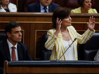 Calvo interviene en el Congreso