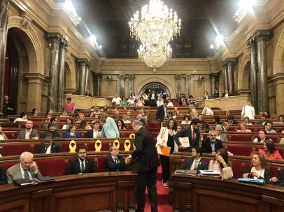 Pleno del Parlament.