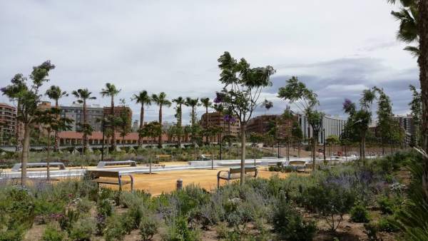 Primera fase del Parque Central de València Primera fase del Parque Central de València