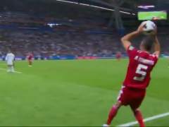 El 'fail' de saque de banda en el Irán - España