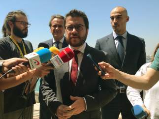 El vicepresidente del Govern, Pere Aragonès.