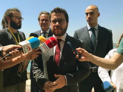 El vicepresidente del Govern, Pere Aragonès.