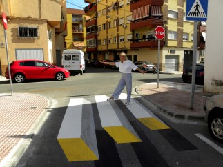 Paso de peatones 3D