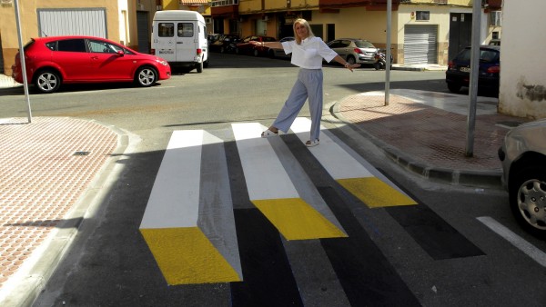 Paso de peatones 3D Paso de peatones 3D